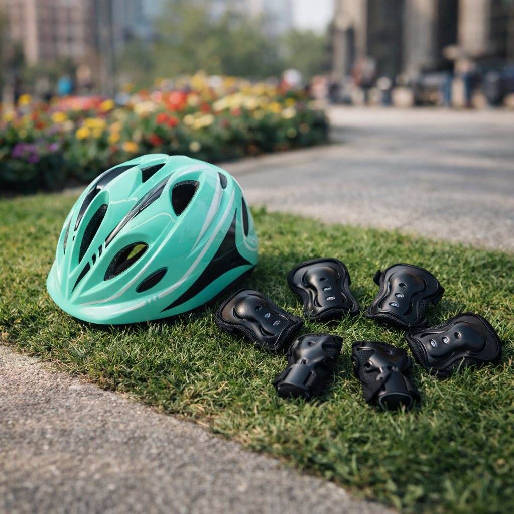 Latest Adjustable Outdoor Kids Protective Gear Set